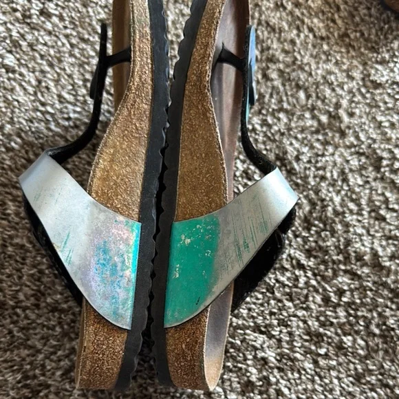 Iridescent Sandals with Buckle - Picture 4 of 5